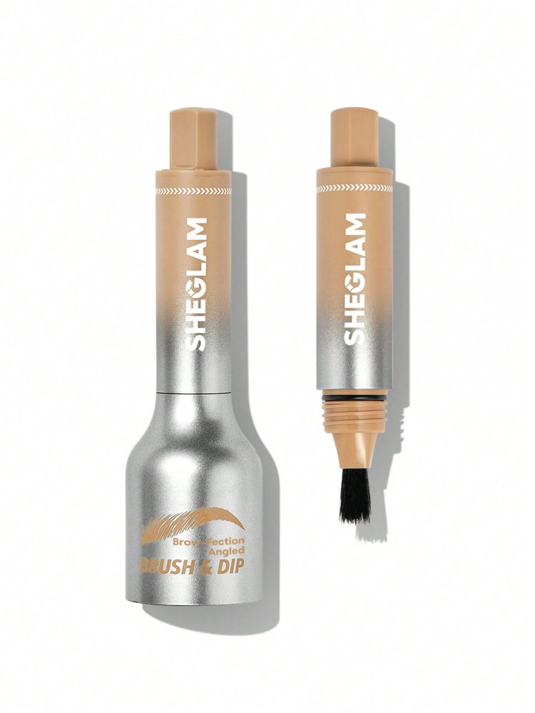 Кисть для бровей Brow-Fection Angled Brush & Dip-Latte