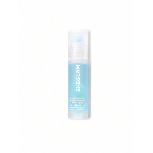 Crystal Intentions Protection Mantra Roller Lip Oil-Aquamarine