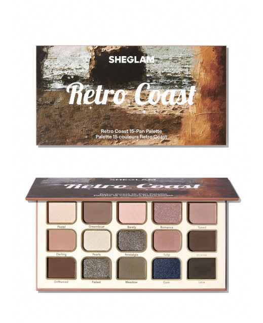 Палетка Retro Coast 15-Pan Palette