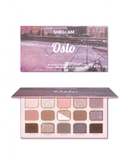 Палетка Blushing In Oslo 15-Pan Palette