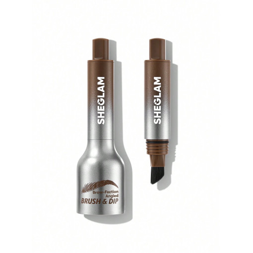 Кисть для бровей Brow-Fection Angled Brush & Dip-Taupe