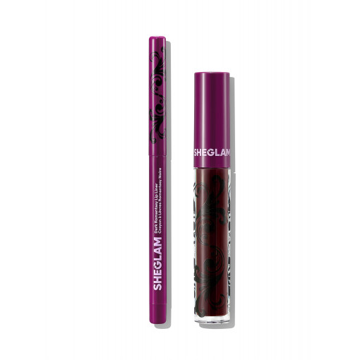 Dark Romantasy Lip Liner + Lip Gloss Kit-Rich Velvet Dark Romantasy Lip Liner + Lip Gloss Kit-Rich Velvet