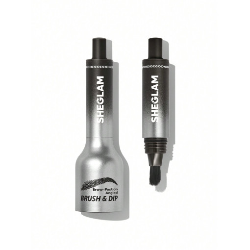 Кисть для бровей Brow-Fection Angled Brush & Dip-Charcoal