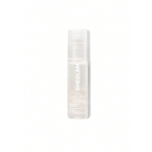 Crystal Intentions Protection Mantra Roller Lip Oil-Clear Quartz