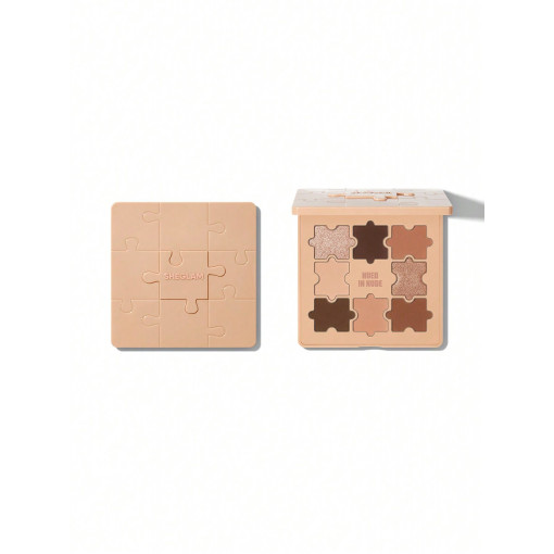 Палетка теней Jazy Jigsaw Eyeshadow Palette-Hued In Nude